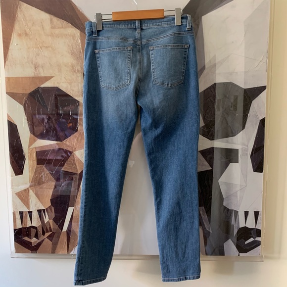 EILEEN FISHER Organic Cotton Crop Boyfriend Jeans - Picture 9 of 10